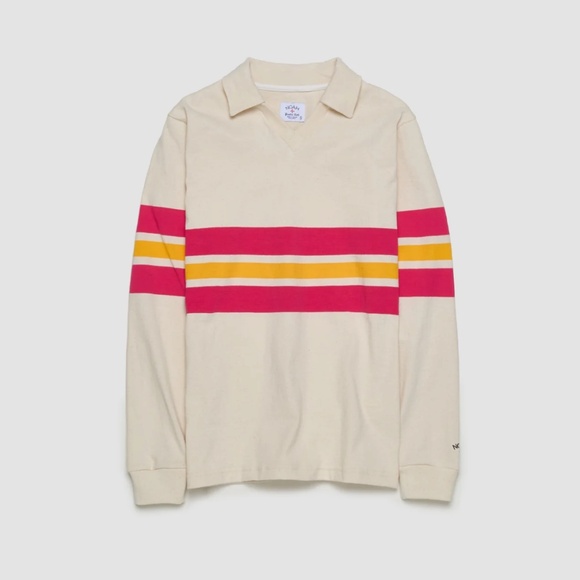 Noah NY Pitch Practice Top - Ivory Pink Yellow - XXL - Picture 1 of 4